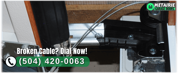 Garage Door Broken Cable Metairie