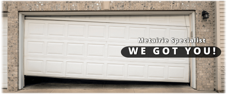 Garage Door Off Track In Metairie